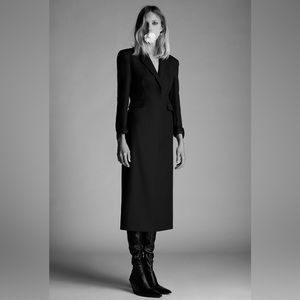 Long black coat